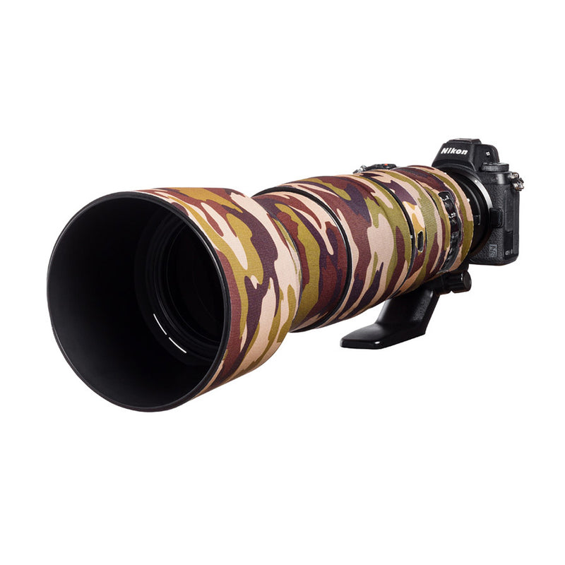 easyCover Lens Oak for Nikon 200-500mm f/5.6 VR Brown Camouflage - LON200500BC
