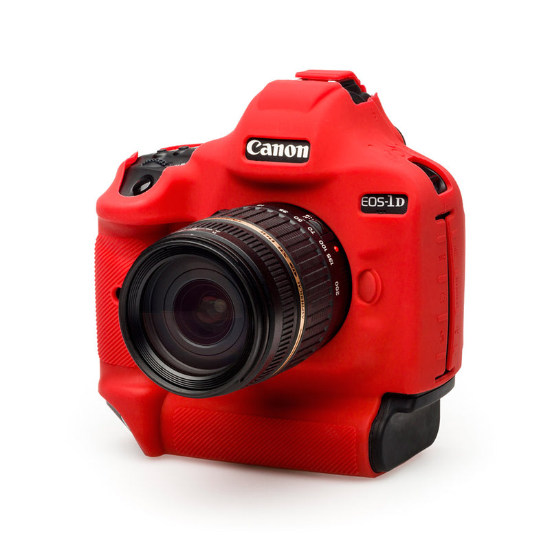 easyCover - Canon 1DX MarkIII DSLR - PRO Silicone Case - Red – ECC1DX3R