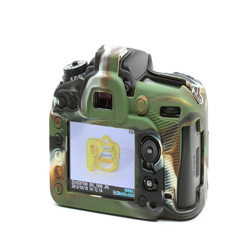 easyCover PRO Silicon DSLR Case for Nikon D7100 and 7200 - Camouflage