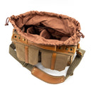 Jenova Nostalgic PRO Messenger/Soft Briefcase Camera Bag-Med Brown-31301BN