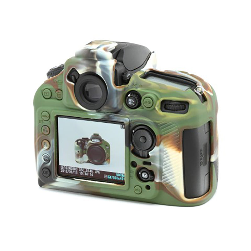 easyCover PRO Silicon Camera Case for Nikon D800 and D800E - Camouflage 
