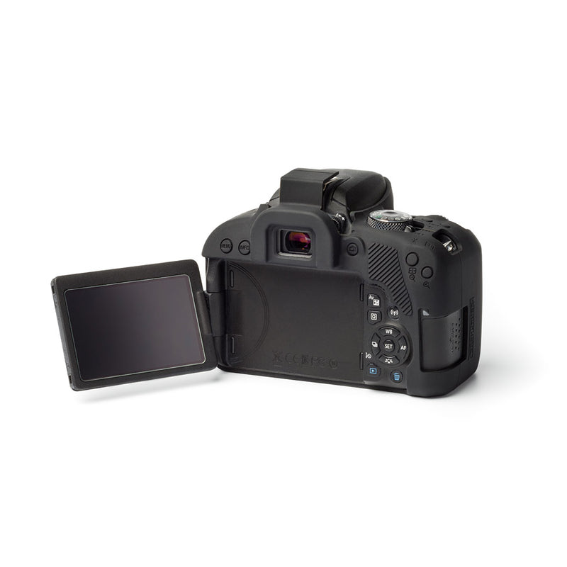 easyCover - Canon 800D DSLR - PRO Silicone Case - Black – ECC800DB