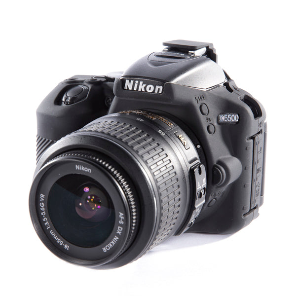 easyCover - Nikon D5500 DSLR - PRO Silicone Case - Black – ECND5500B
