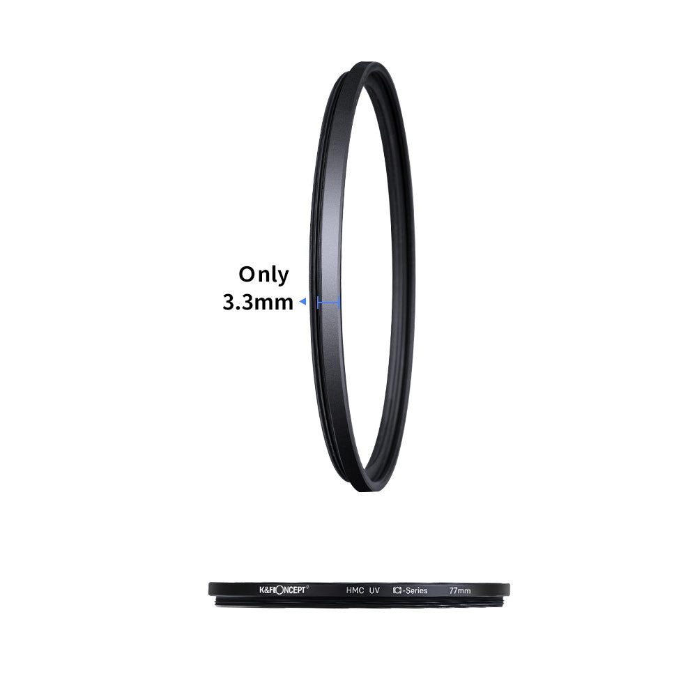 K&F Concept PRO 58mm Classic Series Slim Blue Multi Coated UV filter - KF01.1424