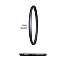 K&F Concept PRO 58mm Classic Series Slim Blue Multi Coated UV filter - KF01.1424