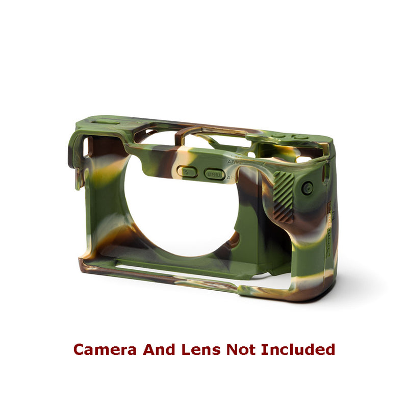 easyCover PRO Silicone Camera Case for Sony A6500 - Camouflage - ECSA6500C