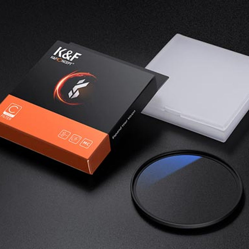 K&F Concept PRO 58mm Classic Series Slim Blue Multi Coated UV filter - KF01.1424