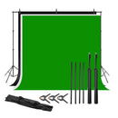 Visico Photography PRO 2,8 X 3m Studio Backdrop Kit 3 X Muslins-VS-B807E