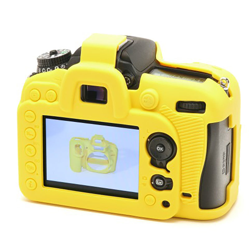 easyCover PRO Silicon DSLR Case for Nikon D7100 and 7200 - Yellow
