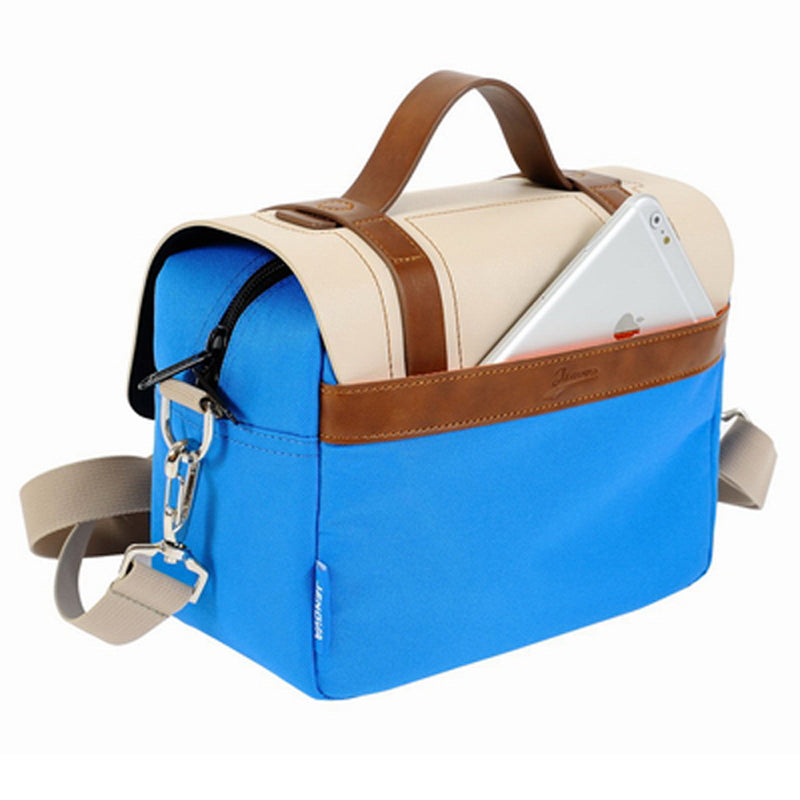 Jenova Fantasy Series PRO Camera Shoulder Bag Beige and Blue - 41156BGBL