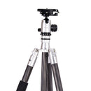 Jenova PRO.J Carbon Fibre Tripod 25kg Capacity - Mono Conversion-Silver 35851SV