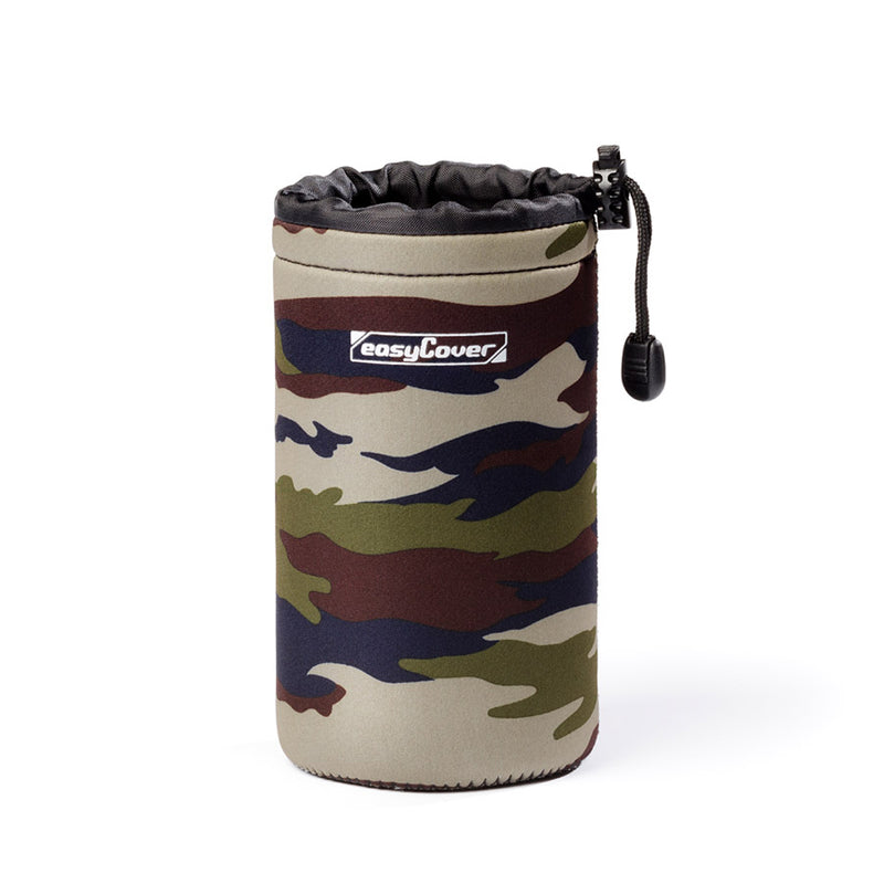 easyCover professional padded camera lens case/pouch 10cm (DIA) X 18cm (LGTH) - Camouflage