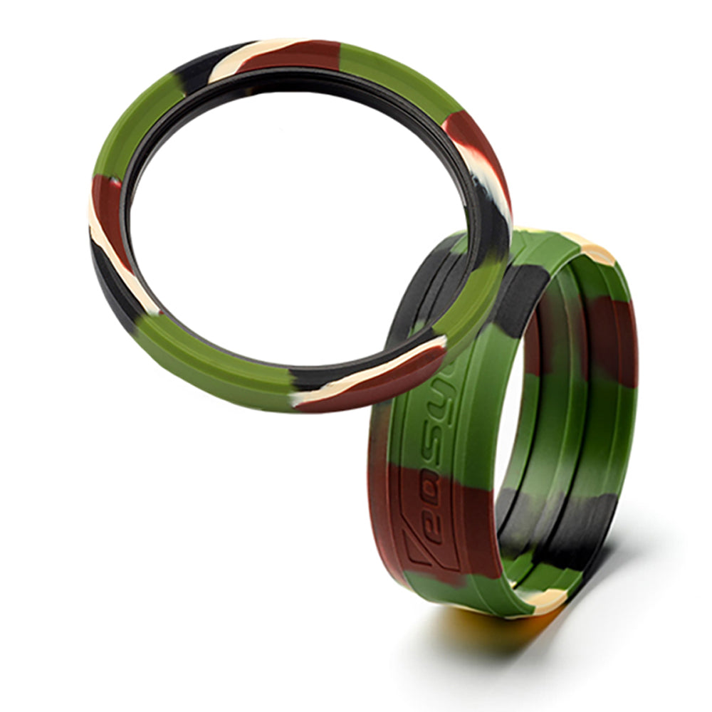 easyCover PRO 77mm Lens Silicon Rim/Ring & Bumper Protectors Camouflage - ECLR77C
