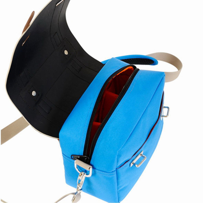 Jenova Fantasy Series PRO Camera Shoulder Bag Beige and Blue - 41156BGBL