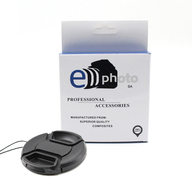 E-Photographic 55mm Universal Lens Dust and Bump Protective Cap - EPH001-55
