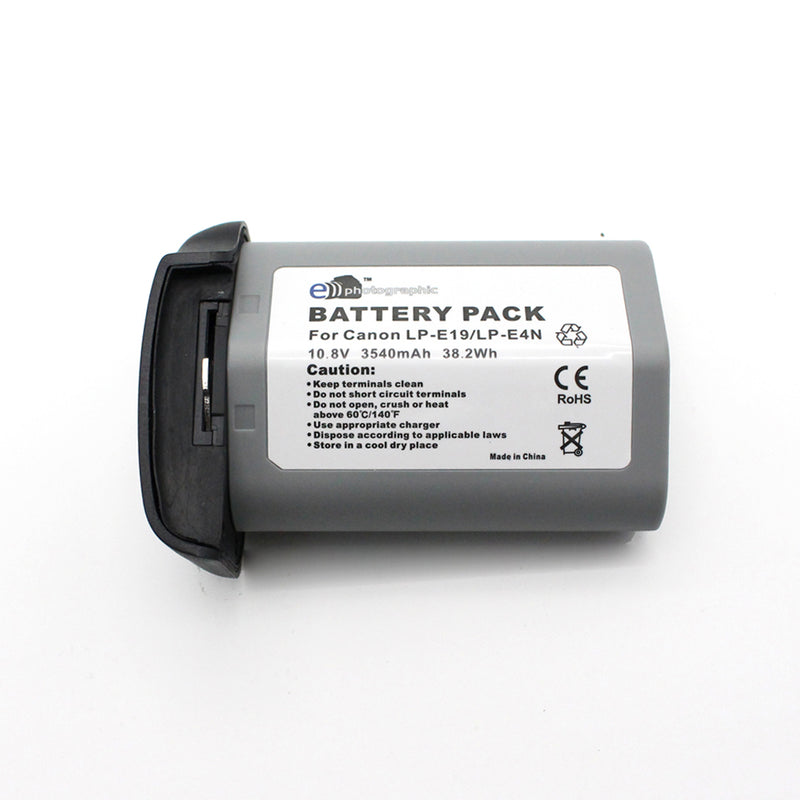 E-Photographic 3540 mAh Lithium Replacement Battery for EOS-1D X Mark II LP-E19/E4N