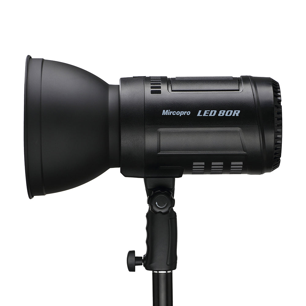 Visico 80 Watt PRO RGB LED Studio Light, AC or battery powered-VS-LED-80R