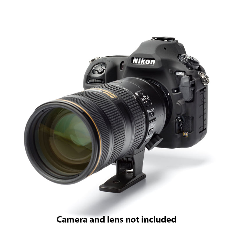 easyCover PRO Silicon Case for Nikon D850 DSLR - Black - ECND850B