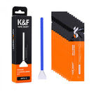 K&F Concept 10 Swab 16mm APS-C Camera Sensor Cleaning Kit + 20ml Cleaning Fluid